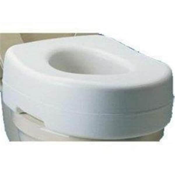 Carex Health Brands Raised Toilet Seat, Fits Standard Toilet RMB31000